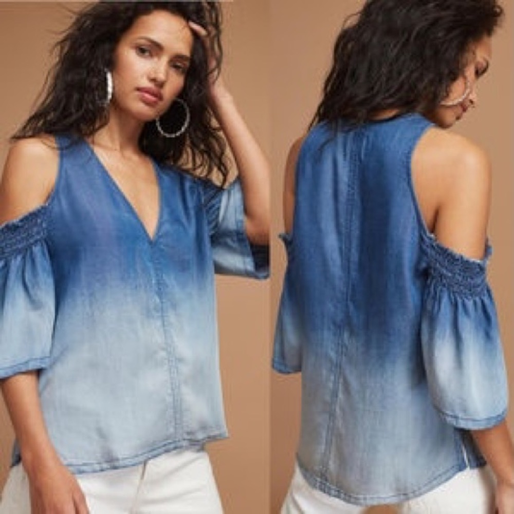 Chambray top